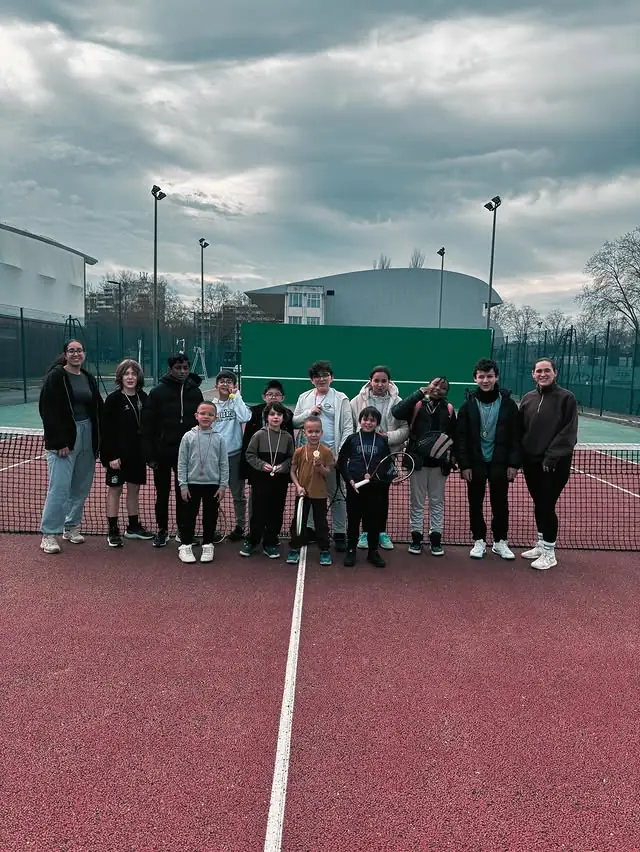 Entraînement au Tennis Club Sevranais